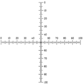 57 - Graticule NE17 Cross Scale